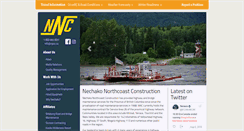 Desktop Screenshot of nechako-northcoast.com
